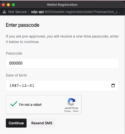 Passcode and Birthday